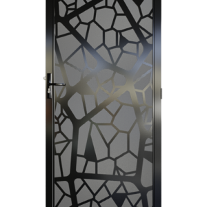 Black Rock Steel Security Door