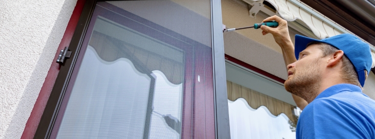 Professional security door installation