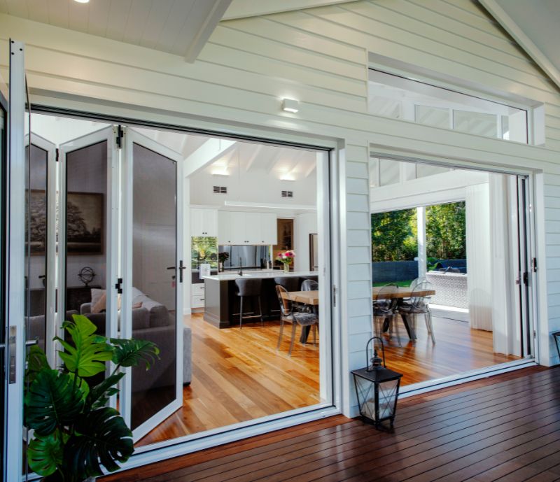 Crimsafe bifold doors